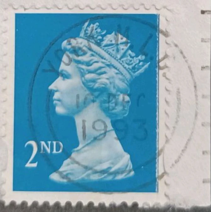 Postmark of York MLO 1993